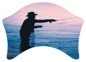 DABAN-321-BL Gone Fishing (Man) Blue